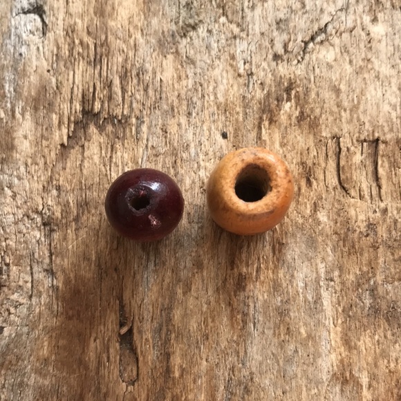 Bag of wooden beads - Picture 4 of 4